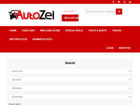 'autozel.com' screenshot