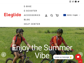 'eleglide.com' screenshot
