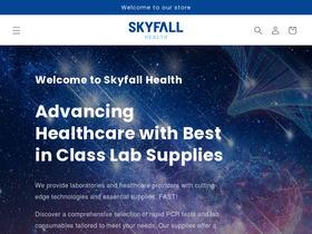 skyfallhealth.com homepage screenshot