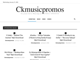 'ckmusicpromos.com' screenshot