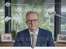 'pm.gov.au' screenshot