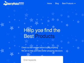 'cherrypicksreviews.com' screenshot