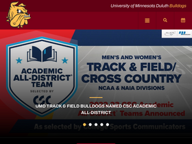 'umdbulldogs.com' screenshot