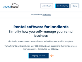 'turbotenant.com' screenshot