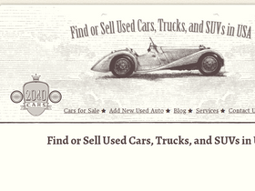 '2040-cars.com' screenshot