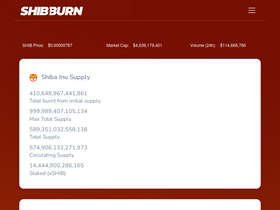 'shibburn.com' screenshot