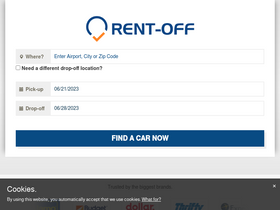 'rent-off.com' screenshot