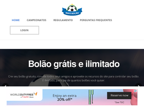 'maisbolao.com.br' screenshot