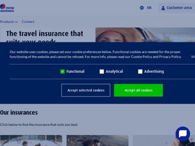 'europ-assistance.be' screenshot