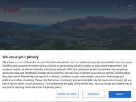 'visitlakedistrict.com' screenshot