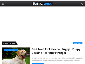 'pet-care-info.com' screenshot