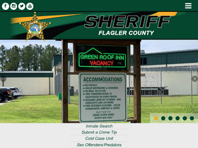 'flaglersheriff.com' screenshot