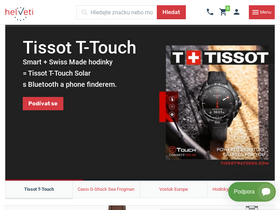 'helveti.cz' screenshot