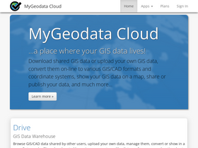 'mygeodata.cloud' screenshot