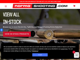 'normashooting.com' screenshot