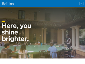 'rollins.edu' screenshot