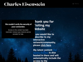 'charleseisenstein.org' screenshot