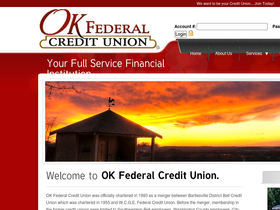 'okfcu.org' screenshot