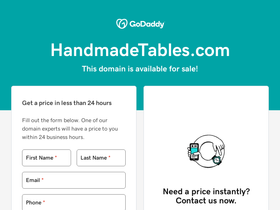 handmadetables.com
