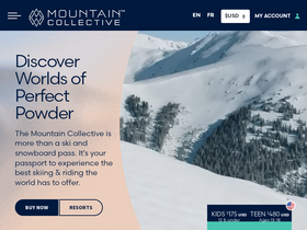 'mountaincollective.com' screenshot