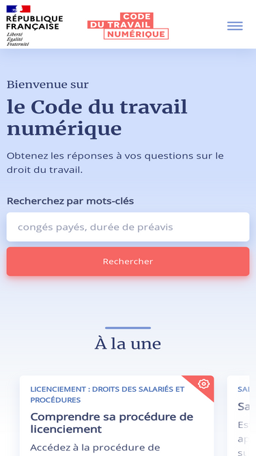 code.travail.gouv.fr