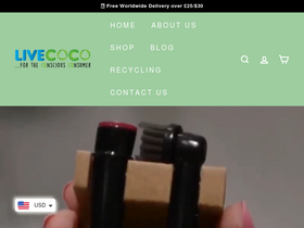 LiveCoco website screenshot