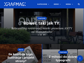 'grafmag.pl' screenshot