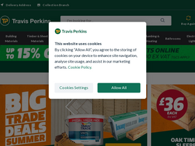 'travisperkins.co.uk' screenshot