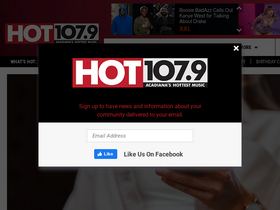 '1079ishot.com' screenshot