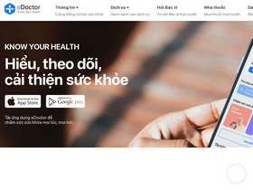 'edoctor.io' screenshot