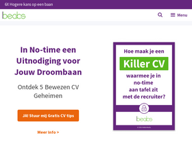 'beaks.nl' screenshot
