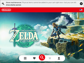 'nintendo.com' screenshot