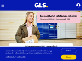 'gls-hungary.com' screenshot