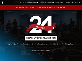 'ihopkc.org' screenshot