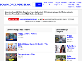 'downloadlagu321.mx' screenshot