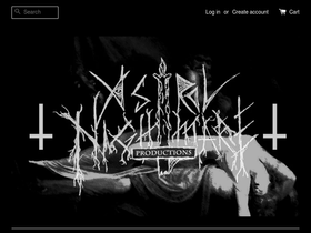 astralnightmare.com homepage screenshot