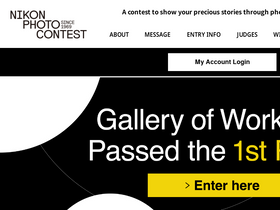 'nikon-photocontest.com' screenshot