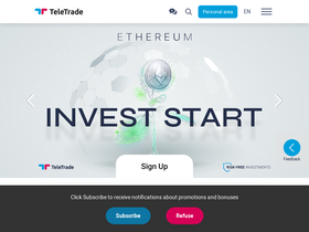 'teletrade.org' screenshot