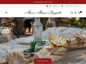 marcomesseribiagiotti.com homepage screenshot