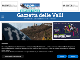 'gazzettadellevalli.it' screenshot