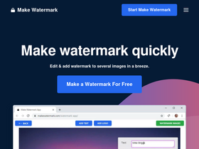 'makewatermark.com' screenshot