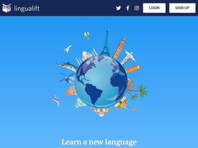 'lingualift.com' screenshot
