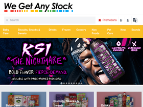 'wegetanystock.com' screenshot