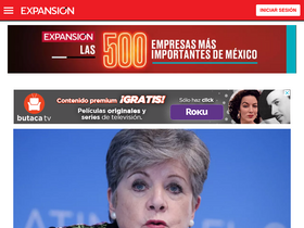 'expansion.mx' screenshot