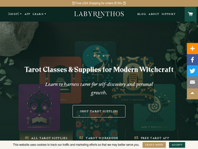 'labyrinthos.co' screenshot