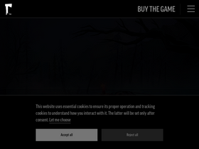 'thelongdark.com' screenshot