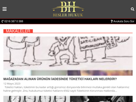 'besler.av.tr' screenshot