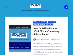 'framinghamsource.com' screenshot