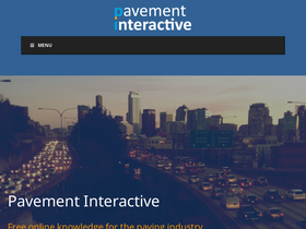'pavementinteractive.org' screenshot