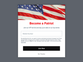 'powerofthepatriot.com' screenshot